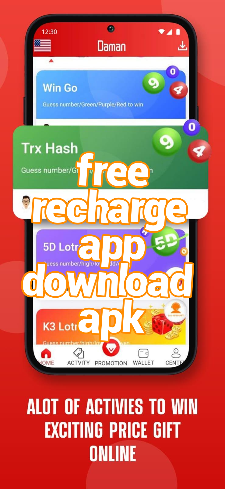 free recharge app download apk Screenshots